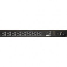 Vertiv Co Geist NSVL080-101S15 8-Outlets PDU - Basic - NEMA 5-15P - 8 x NEMA 5-15R - 120 V AC - 0U/1U - Horizontal/Vertical - Rack-mountable - TAA Compliance 38653