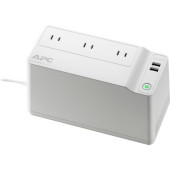 American Power Conversion  APC Back-UPS Connect 90, 120V, Network Backup, USB Charging Ports, Canada - 125 VA/75 W - 120 V AC - Tower - 3 x NEMA 1-15R BGE90M-CA