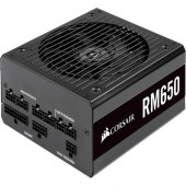 Corsair RM RPS0118 Power Supply - Internal - 120 V AC, 230 V AC Input - 650 W / 3.3 V DC, 5 V DC, 12 V DC, 12 V DC, 5 V DC - 1 +12V Rails - 1 Fan(s) - NVIDIA SLI Supported - 90% Efficiency CP-9020194-NA