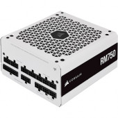 Corsair RM White Series RM750 - 750 Watt 80 PLUS Gold Fully Modular ATX PSU - ATX - 120 V AC, 230 V AC Input - 3.3 V DC @ 20 A, 5 V DC @ 20 A, 12 V DC @ 62.5 A, -12 V DC @ 0.3 A, 5 V DC @ 3 A Output - 750 W - 1 +12V Rails - 1 Fan(s) - 90% Efficiency CP-90