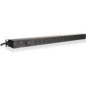 Istarusa Claypower 16 Outlets Power Distribution Unit - NEMA 5-15P - 16 x NEMA 5-15R - 0U - Vertical - Rack Mount CP-PD016S