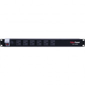 CyberPower Rackmount CPS-1220RM 20A PDU - 12 x NEMA 5-20R - 1800VA - 1U 19" Rack-mountable CPS-1220RM