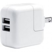 Comprehensive Dual USB Wall Charger 2.1A/12 Watt - 12 W Output Power - 120 V AC Input Voltage - 5 V DC Output Voltage - 2.10 A Output Current - RoHS Compliance CPWR-AU02