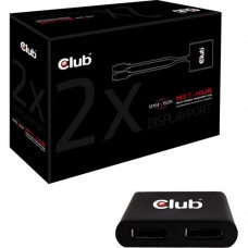 Club 3d Multi Stream Transport (MST) Hub DisplayPort 1-2 - Network (RJ-45) CSV-5200