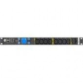 Eaton ePDU Metered 8-Outlet PDU - IEC 60320 C20 - 8 x IEC 60320 C13 - 230 V AC - 3840 W - Network (RJ-45) - 1U - Horizontal - Rack Mount - TAA Compliance EMIT10-10