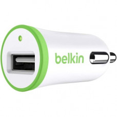 Belkin BOOST&uarr;UP Car Charger - 12 W Output Power - 12 V DC Input Voltage - 5 V DC Output Voltage - 2.40 A Output Current F8J054BTGRN