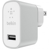 Belkin MIXIT&uarr; Metallic Home Charger - 5 V DC Output Voltage - 2.40 A Output Current F8M731DQSLV