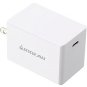 IOGEAR GearPower 60W USB-C GaN Charger - 5 V DC/3 A, 9 V DC, 15 V DC, 20 V DC Output GPAWC60W