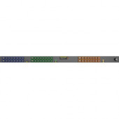 Vertiv Co Geist MN01X9W1-48MI18-6PS6B0A10-S 48-Outlets PDU - Basic - IEC 60309 2P+E - 42 x IEC 60320 C13, 6 x IEC 60320 C19 - 230 V AC - Vertical - Rack Mount - Rack-mountable - TAA Compliance I10029L