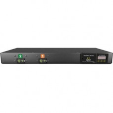 Vertiv Co Geist MN01D1R1-10L138-3TL6A0H10-S 10-Outlet PDU - Switched - NEMA L6-30P - 10 x U-Lock IEC 60320 C13 - 230 V AC - Network (RJ-45) - 1U - Horizontal - Rack-mountable I10114L