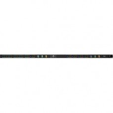 Vertiv Co Geist rPDU MN01XGW1-30CF18-6PS15D0A10-S-A 30-Outlets PDU - Basic - 3P+E (IP67) - 30 x Combination C13/C19 - 230 V AC - 0U - Vertical - Rack Mount, Cabinet Mount - Rack-mountable - TAA Compliant - TAA Compliance I10484