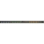 Vertiv Co Geist MN02E9W1-30L138-5CS15A0A10-S 30-Outlets PDU - Monitored - 3P+E CA - 30 x U-Lock IEC 60320 C13 - 230 V AC - Network (RJ-45) - 0U - Vertical - Rack Mount - Rack-mountable - TAA Compliance I20066L