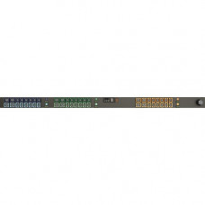 Vertiv Co Geist MN02E9W1-48PZB8-5CS15A0A10-S 48-Outlets PDU - Monitored - 3P+E CA - 36 x U-Lock IEC 60320 C13, 12 x U-Lock IEC 60320 C19 - 230 V AC - Network (RJ-45) - 0U - Vertical - Rack Mount - Rack-mountable - TAA Compliance I20067L