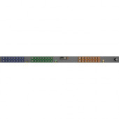 Vertiv Co Geist MN02E9W1-48MI18-6PS6B0A10-S 48-Outlets PDU - Monitored - IEC 60309 2P+E - 42 x U-Lock IEC 60320 C13, 6 x U-Lock IEC 60320 C19 - 230 V AC - Network (RJ-45) - 0U - Vertical - Rack Mount - Rack-mountable - TAA Compliance I20072L