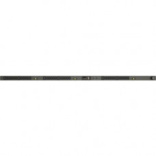 Vertiv Co Geist MN02E4W1-38MP19-3TL21A0A10-S 38-Outlets PDU - Monitored - NEMA L21-30P - 30 x U-Lock IEC 60320 C13, 6 x U-Lock IEC 60320 C19, 2 x NEMA 5-20R - 230 V AC - Network (RJ-45) - 0U - Vertical - Rack Mount - Rack-mountable - TAA Compliance I20079