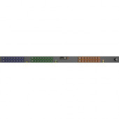 Vertiv Co Geist MN02E9W1-48MI18-6PS6D0A10-S 48-Outlets PDU - Monitored - IEC 60309 2P+E - 42 x U-Lock IEC 60320 C13, 6 x U-Lock IEC 60320 C19 - 230 V AC - Network (RJ-45) - 0U - Vertical - Rack Mount - Rack-mountable - TAA Compliance I20158L