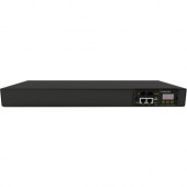 Vertiv Co Geist MN02E1R0-10D203-2TL5A0H10-S 10-Outlets PDU - Monitored - NEMA L5-20P - 20 x NEMA 5-20R - 120 V AC - Network (RJ-45) - 1U - Horizontal - Rack Mount - Rack-mountable - TAA Compliance I20202