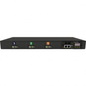 Vertiv Co Geist MN02E1R1-06L198-3TL15A0H10-S 6-Outlets PDU - Monitored - NEMA L15-30P - 6 x U-Lock IEC 60320 C19 - 230 V AC - Network (RJ-45) - 1U - Horizontal - Rack Mount - Rack-mountable - TAA Compliance I20207L