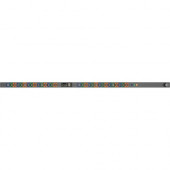 Vertiv Co Geist MN02E4B0-30PN63-2TL56A0A10-S-A 30-Outlets PDU - Monitored - NEMA L22-20P - 24 x U-Lock IEC 60320 C13, 6 x U-Lock IEC 60320 C19 - 230 V AC, 400 V AC - Network (RJ-45) - 0U - Vertical - Rack Mount - Rack-mountable - TAA Compliance I20296L