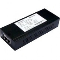 Hikvision Single Port POE Midspan - 120 V AC, 230 V AC Input - 57 V DC Output - 1 10/100/1000Base-T Input Port(s) - 1 10/100/1000Base-T Output Port(s) - 60 W LAS60-57CN-RJ45