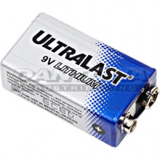 Dantona Battery - 9V - 9 V DC - 1200 mAh - Lithium Thionyl Chloride (Li-SOCl2) - 1 / Pack LITH-9V