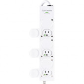 CyberPower MPV615S 6-Outlet Surge Suppressor/Protector - 6 x NEMA 5-15R-HG - 1560 J - 120 V AC Input MPV615S