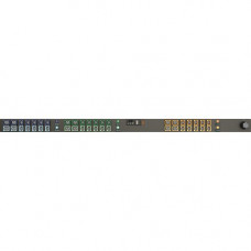 Vertiv Co Geist rPDU MN03E9W1-42PTB3-5PS56B0A10-S 42-Outlets-PDU - Monitored - 3P+N+E (IP44) - 30 x U-Lock IEC 60320 C13, 12 x U-Lock IEC 60320 C19 - 230 V AC - Network (RJ-45) - Vertical - Rack Mount - Rack-mountable - TAA Compliant NI30061L