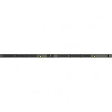 Vertiv Co Geist rPDU MN03E4B1-36IT68-3TL6A0A10-S 36-Outlets PDU - Monitored - NEMA L6-30P - 30 x U-Lock IEC 60320 C13, 6 x U-Lock IEC 60320 C19 - 230 V AC - Network (RJ-45) - Vertical/Toolless - Rack-mountable - TAA Compliant NI30073-O