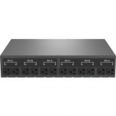 Vertiv Co Geist MNR3EDR1-12S203-3TL21A0E10-S 12-Outlets PDU - Monitored - NEMA L21-30P - 12 x NEMA 5-20R - 120 V AC, 208 V AC - Network (RJ-45) - 2U - Horizontal - Rack Mount - Rack-mountable - TAA Compliance NR30067