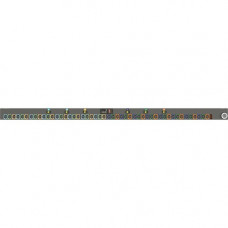 Vertiv Co Geist MNS3EHW1-48L138-6PS15D0A10-S-A 48-Outlets PDU - Switched - IEC 60309 3P+E 60A - 48 x U-Lock IEC 60320 C13 - 230 V AC - Network (RJ-45) - 0U - Vertical - Rack Mount - Rack-mountable - TAA Compliance NS30054L