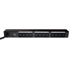 Para Systems Minuteman OEPD1220C13HVLT 12-Outlets PDU - 12 x IEC 60320 C13 - 230 V AC - 1U - Horizontal/Vertical - Rack-mountable OEPD1220C13HVLT