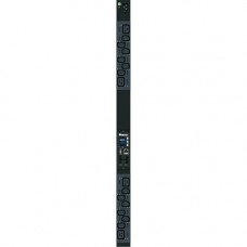 Panduit SmartZone G5 Intelligent 16-Outlets PDU - Monitored/Switched - NEMA L6-20P - 12 x IEC 60320 C13, 4 x IEC 60320 C19 - 208 V AC - Network (RJ-45) - 0U - Horizontal - Rack Mount - Rack-mountable P16E24M-BU5A