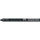 Panduit P20B16M Vertical Basic Power Distribution Unit - Basic - NEMA L6-30P - 20 x IEC 60320 C13 - 208 V AC - 0U - Vertical - Rack Mount - Rack-mountable - TAA Compliance P20B16M