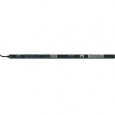 Panduit SmartZone G5 Intelligent 24-Outlets PDU - Monitored - NEMA L6-30P - 20 x IEC 60320 C13, 4 x IEC 60320 C19 - 208 V AC - Network (RJ-45) - 0U - Vertical - Rack Mount - Rack-mountable P24F01M-BU2A