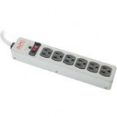 American Power Conversion  APC SurgeArrest Essential 6 Outlets Surge Suppressor - Receptacles: 6 x NEMA 5-15R - 540J - TAA Compliance P6M