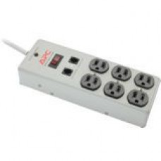 American Power Conversion  APC SurgeArrest Essential 6 Outlets Surge Suppressor - Receptacles: 6 x NEMA 5-15R - 540J P6TM