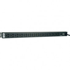 Tripp Lite PDU Basic 120V 15A 5-15R 14 Outlet 5-15P Vertical 0URM - 14 x NEMA 5-15R - 1.8kW - Horizontal Rackmount, Vertical Rackmount, Wall-mountable" - RoHS, TAA Compliance PDU1415