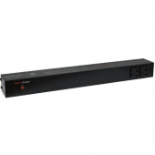 CyberPower Basic PDU20B2F10R 12-Outlets PDU - 12 x NEMA 5-20R - 1U Rack-mountable, Zero U Vertical Rackmount - RoHS Compliance PDU20B2F10R