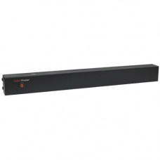 CyberPower Basic PDU20BT12R 12-Outlets PDU - 12 x NEMA 5-20R - 1U Rack-mountable, Zero U Vertical Rackmount - RoHS Compliance PDU20BT12R