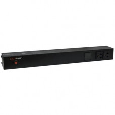 CyberPower Metered PDU20M2F10R 12-Outlets PDU - 12 x NEMA 5-20R - 1U Rack-mountable, Zero U Vertical Rackmount - RoHS Compliance PDU20M2F10R