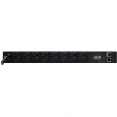 CyberPower Switched PDU RM 1U PDU20SWT8FNET 20A 8-Outlet - 8 x NEMA 5-20R - Zero U 19" Rack-mountable, 1U 19" Rack-mountable - RoHS Compliance PDU20SWT8FNET