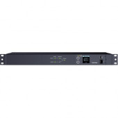 CyberPower Switched ATS PDU PDU24001 10-Outlets PDU - Metered - NEMA 5-15P - 10 x NEMA 5-15R - 120 V AC - Network (RJ-45) - 1U - Horizontal - Rack-mountable PDU24001