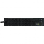 CyberPower Monitored PDU RM 2U PDU30MT16FNET 30A 16-Outlet - 16 x NEMA 5-20R - 2U 19" Rack-mountable - RoHS Compliance PDU30MT16FNET