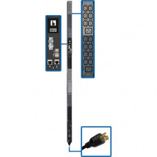 Tripp Lite PDU3EVN6L1520 48-Outlets PDU - Monitored - NEMA L15-20P - 42 x IEC 60320 C13, 6 x IEC 60320 C19 - 240 V AC - Network (RJ-45) - 0U - Vertical - Rack Mount - Rack-mountable - TAA Compliant - TAA Compliance PDU3EVN6L1520