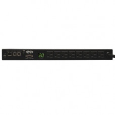 Tripp Lite PDU Monitored 120V 20A 5-15/20R 8 Outlet L5-20P Horizontal 1URM TAA - 16 x NEMA 5-15/20R - 1U Horizontal Rackmount - RoHS, TAA Compliance PDUMNH20