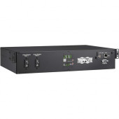 Tripp Lite PDUMNH30HVAT2 19-Outlets PDU - Monitored - NEMA L6-30P - 16 x IEC 60320 C13, 2 x IEC 60320 C19, 1 x NEMA L6-30R - 230 V AC - Network (RJ-45) - 2U - Horizontal - Wall-mountable, Rack-mountable - TAA Compliant - TAA Compliance PDUMNH30HVAT2