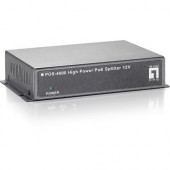 Cp Technologies LevelOne POS-4000 High Power PoE Splitter 12V 30W Indoor - 12V DC - 30W POS-4000