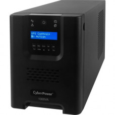 CyberPower Smart App Sinewave PR1000LCD 1000VA Pure Sine Wave Mini-Tower LCD UPS - 1000VA/700W - Mini-tower - 7 Minute Full Load - 8 x NEMA 5-15R - Battery/Surge-protected - ENERGY STAR, RoHS Compliance-ENERGY STAR; RoHS Compliance PR1000LCD