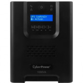 CyberPower TAA Compliant Smart App Sinewave PR1000LCDTAA 1000VA Sine Wave Tower LCD UPS - 1000VA/700W - Mini-tower - 7 Minute Full Load - 8 x NEMA 5-15R - Battery/Surge-protected - ENERGY STAR, RoHS, TAA Compliance PR1000LCDTAA