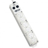 Tripp Lite Power Strip Medical Hospital Grade UL1363A 6 Outlet 20A 7ft Cord - NEMA 5-20P-HG - 6 x NEMA 5-20R-HG - 7 ft Cord - 20 A Current - 120 V AC Voltage - Rack-mountable, Surface-mountable - White PS607HG20AOEM